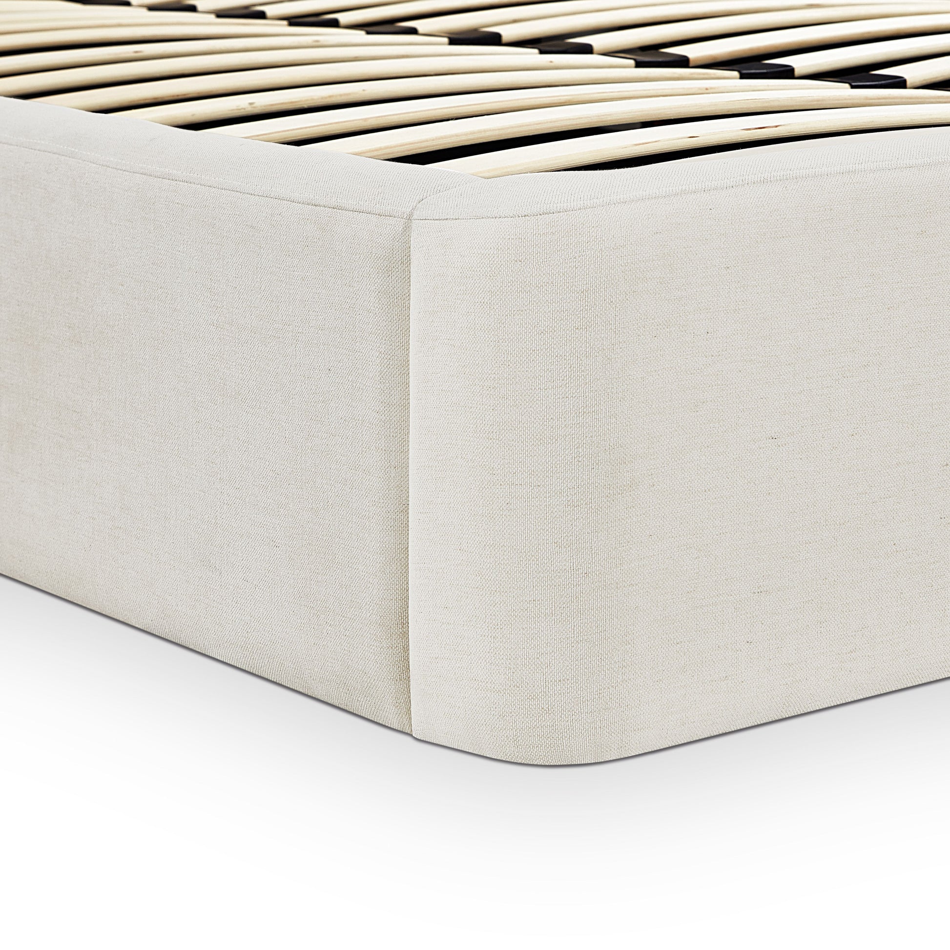 Harmony Cream Performance Chenille Queen Bed - Image 11
