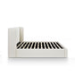 Harmony Cream Performance Chenille King Bed - Image 7