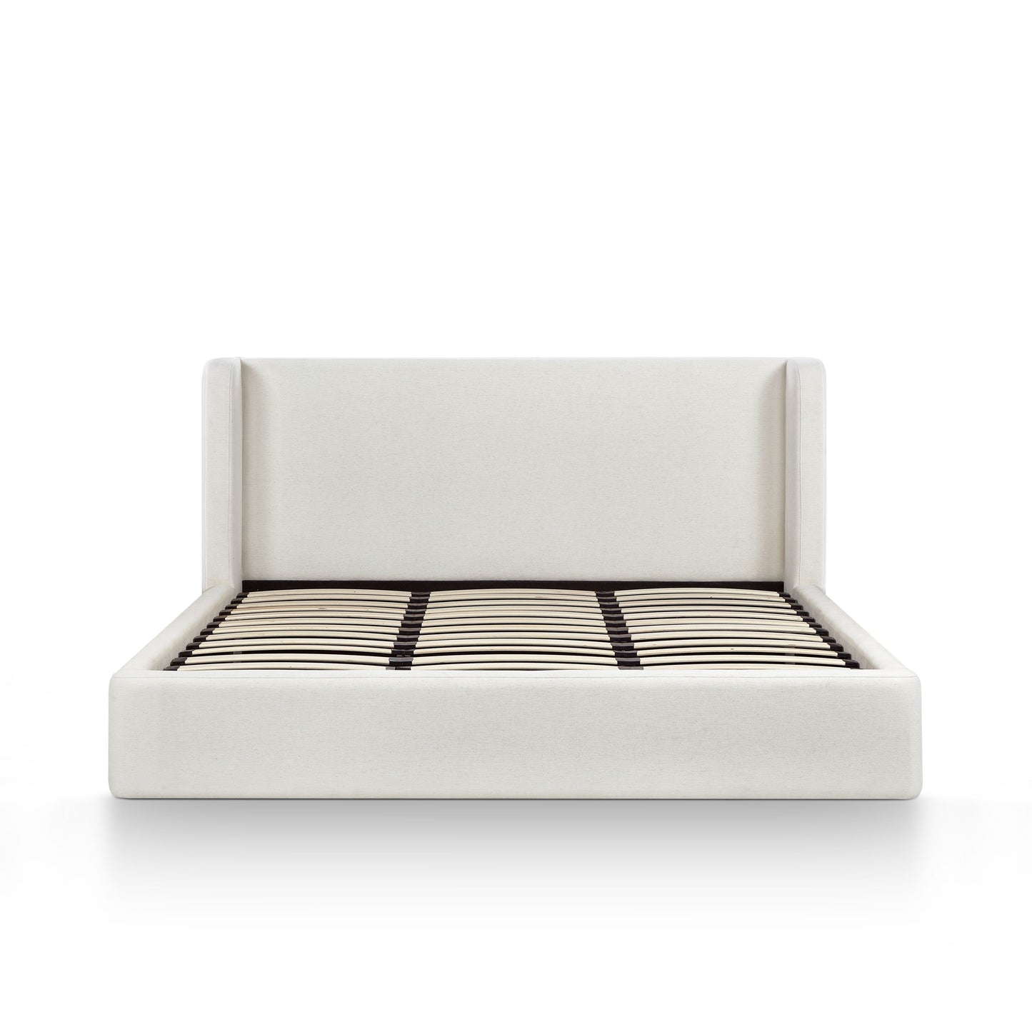 Harmony Cream Performance Chenille King Bed - Image 5