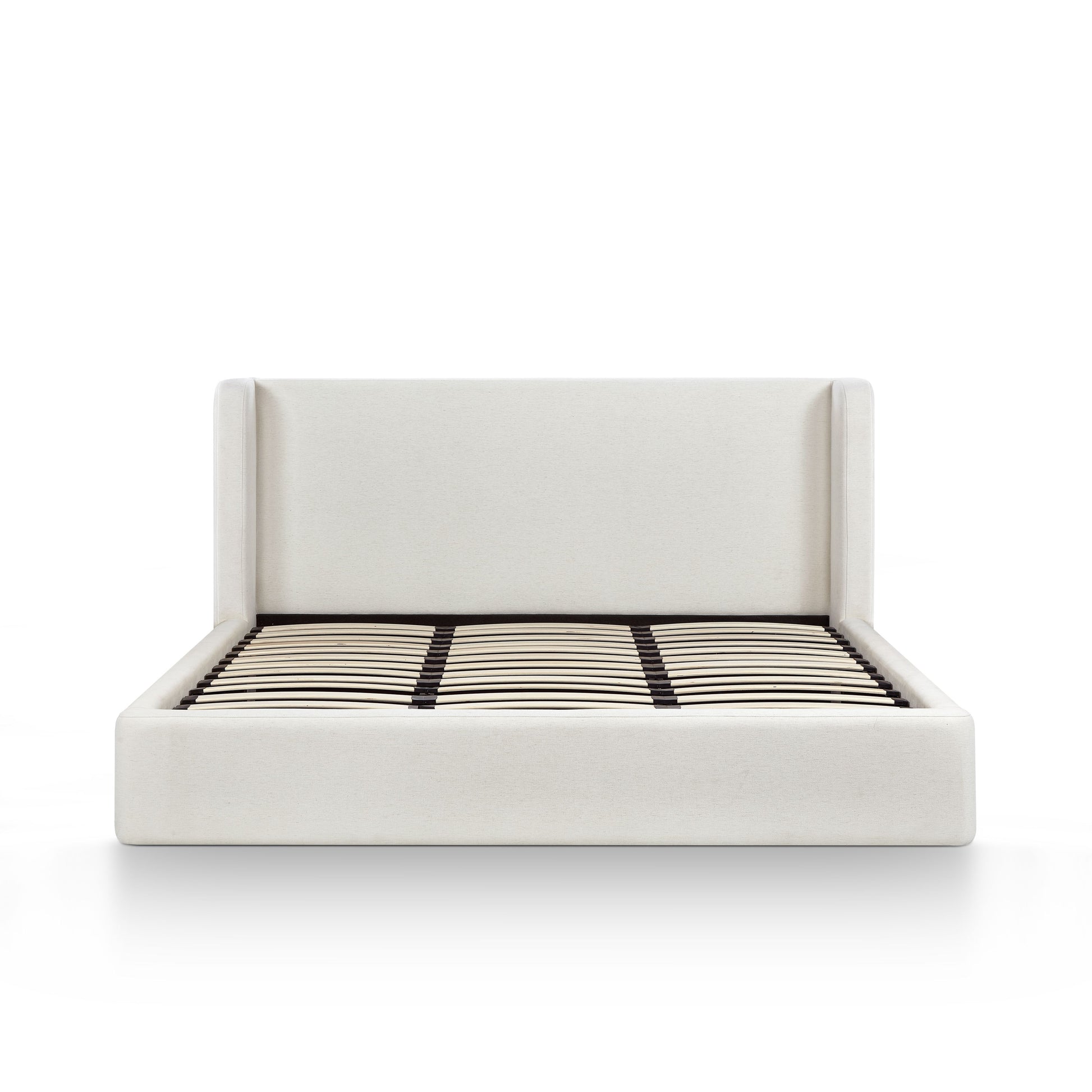 Harmony Cream Performance Chenille King Bed - Image 5
