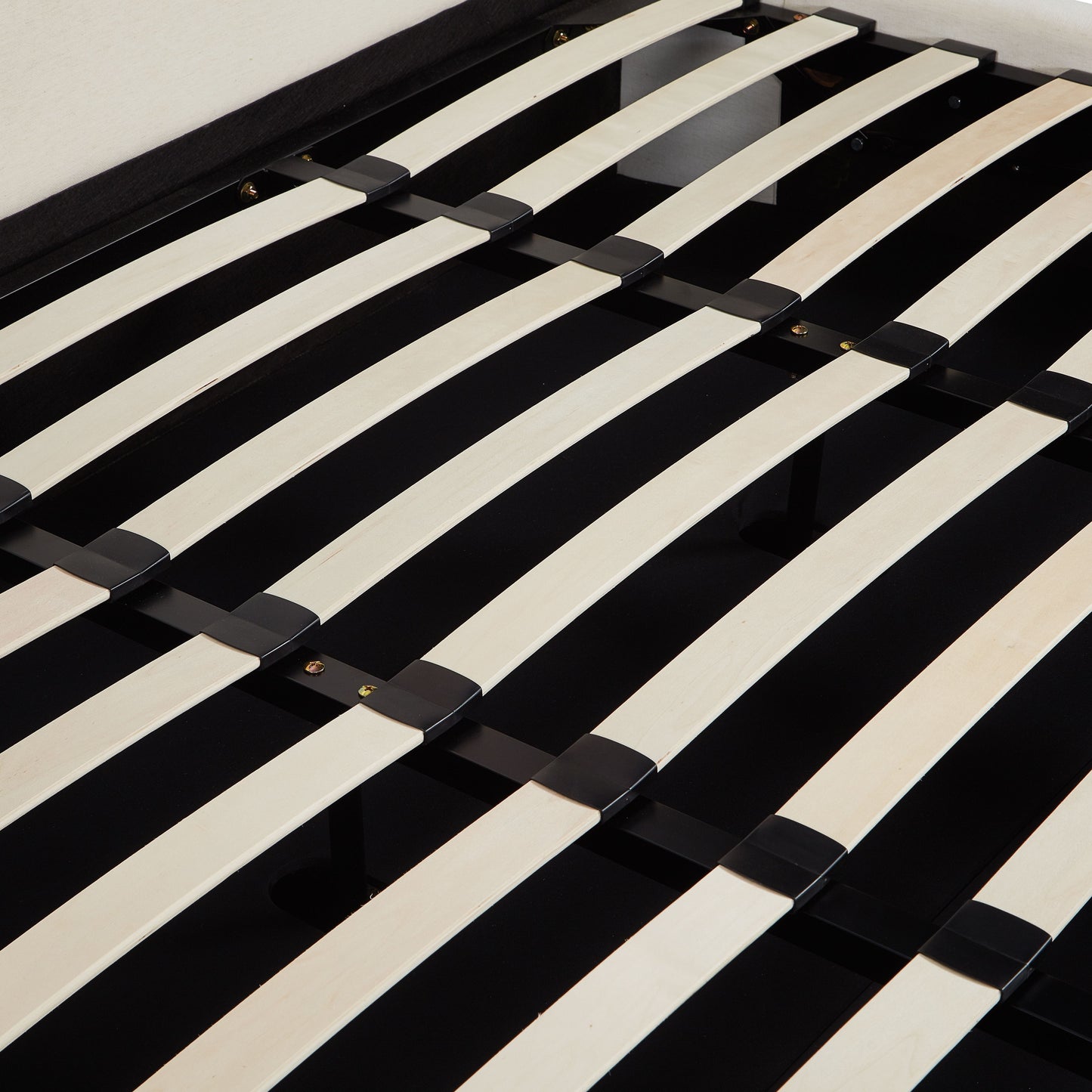 Harmony Cream Performance Chenille King Bed - Image 8