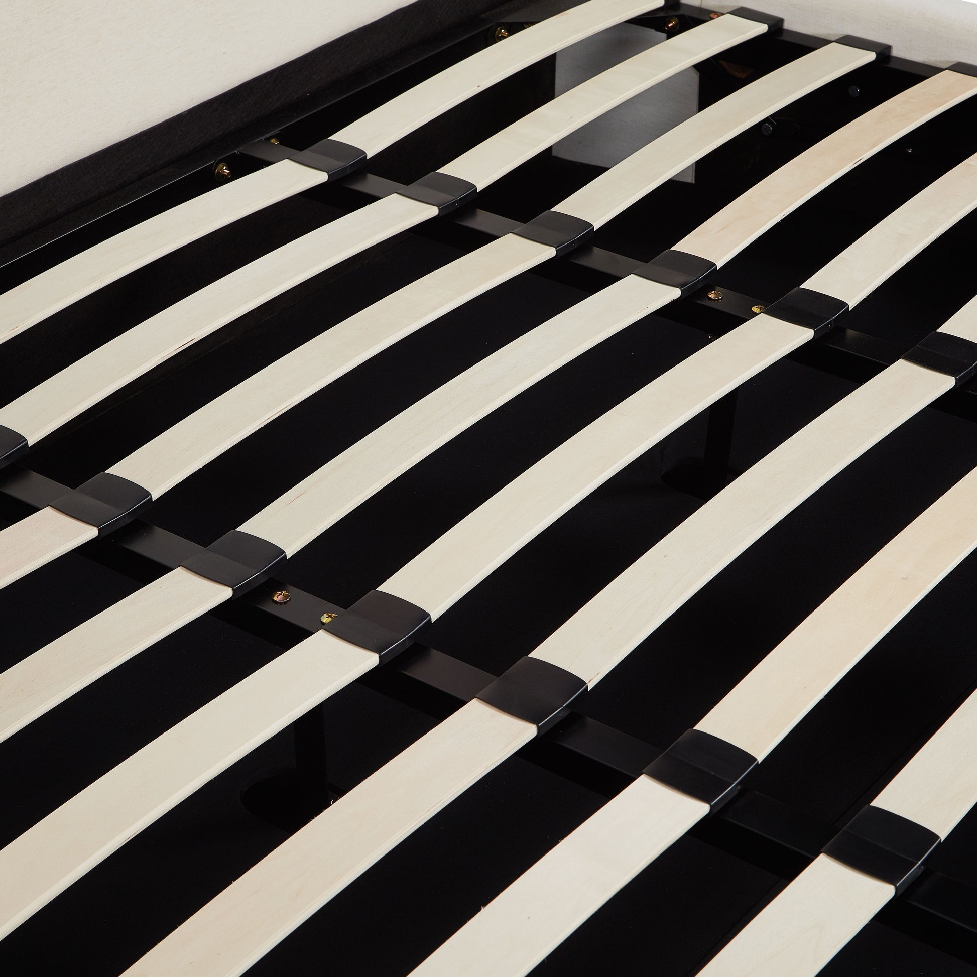 Harmony Cream Performance Chenille King Bed - Image 8