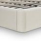 Harmony Cream Performance Chenille King Bed - Image 9