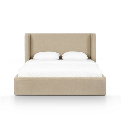 Harmony Tan Performance Chenille Queen Bed - Image 1