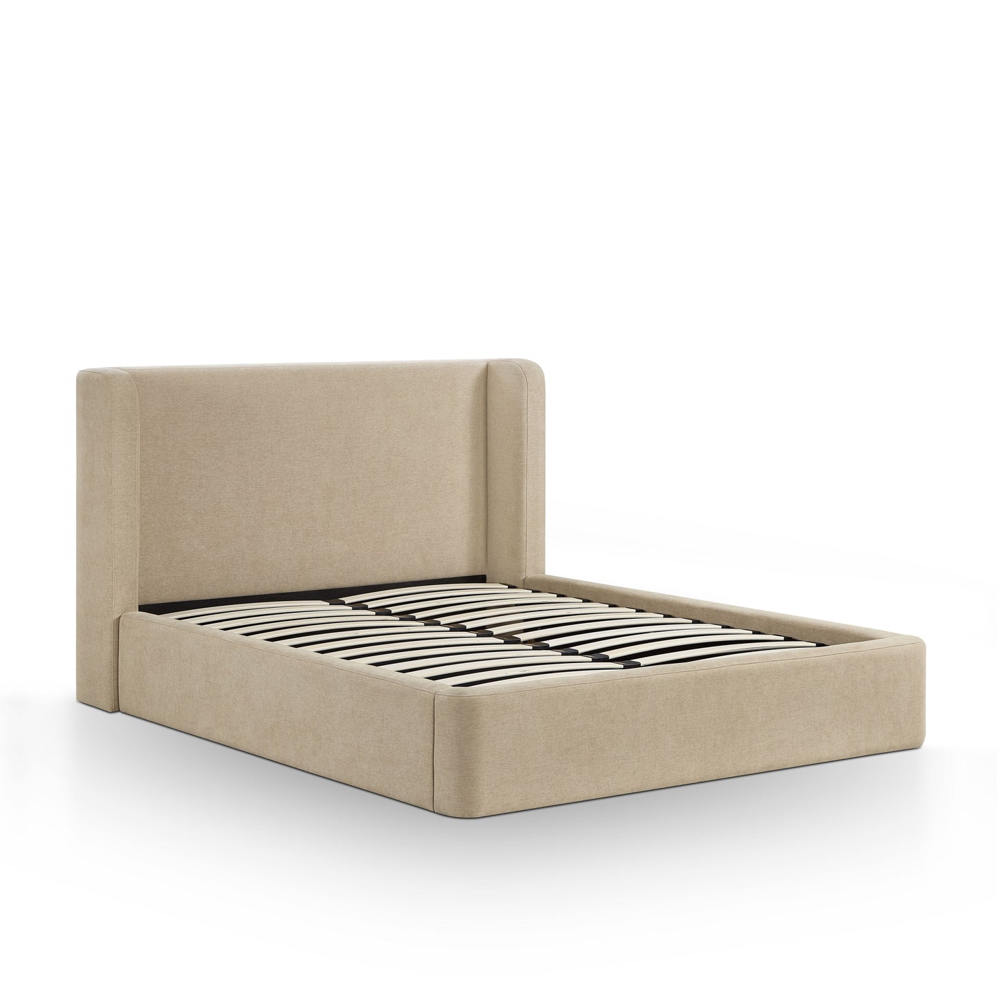 Harmony Tan Performance Chenille Queen Bed - Image 6