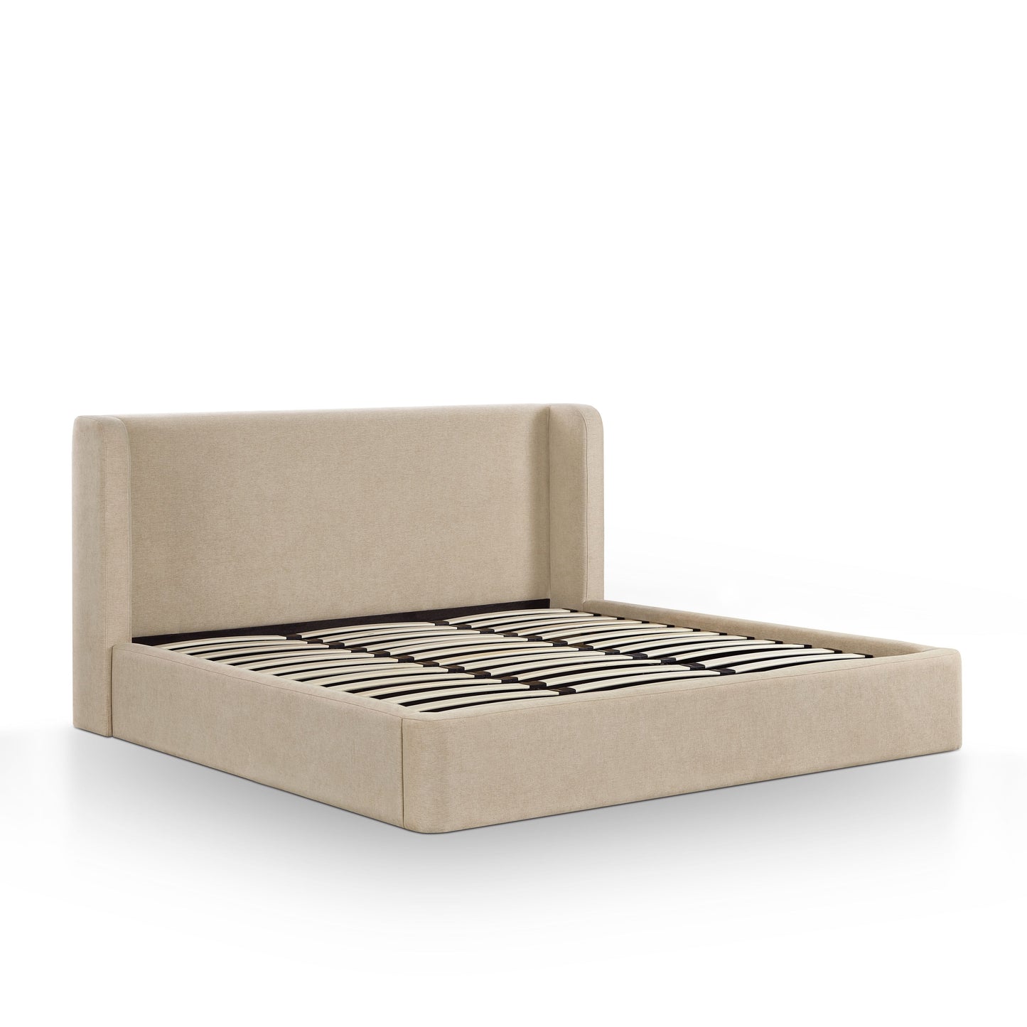 Harmony Tan Performance Chenille King Bed - Image 6