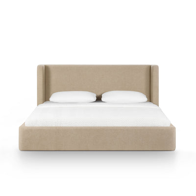 Harmony Tan Performance Chenille King Bed - Image 1