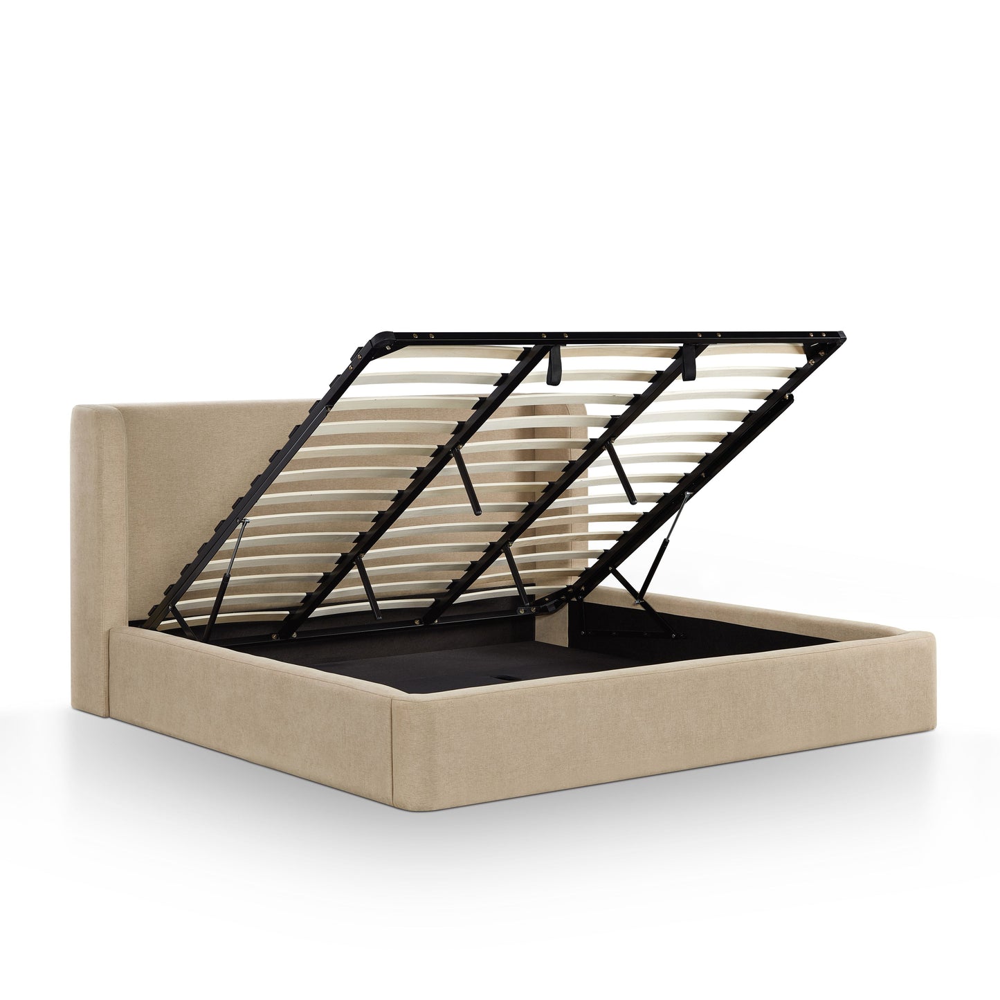 Harmony Tan Performance Chenille King Bed - Image 2