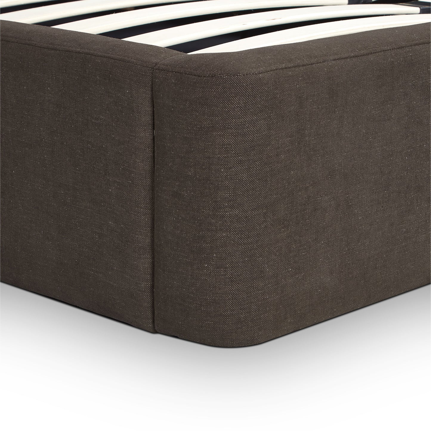 Harmony Chocolate Brown Performance Chenille Queen Bed - Image 8