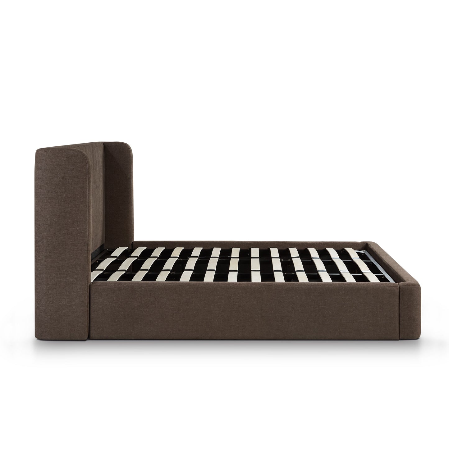 Harmony Chocolate Brown Performance Chenille King Bed - Image 7