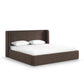Harmony Chocolate Brown Performance Chenille King Bed - Image 3