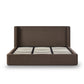 Harmony Chocolate Brown Performance Chenille King Bed - Image 5
