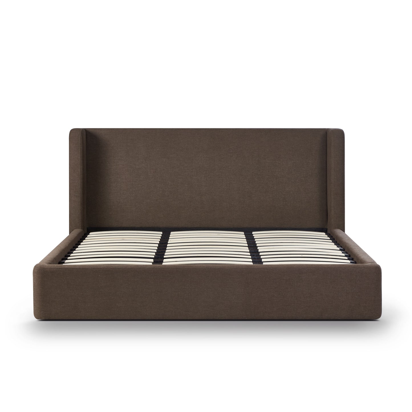 Harmony Chocolate Brown Performance Chenille King Bed - Image 5