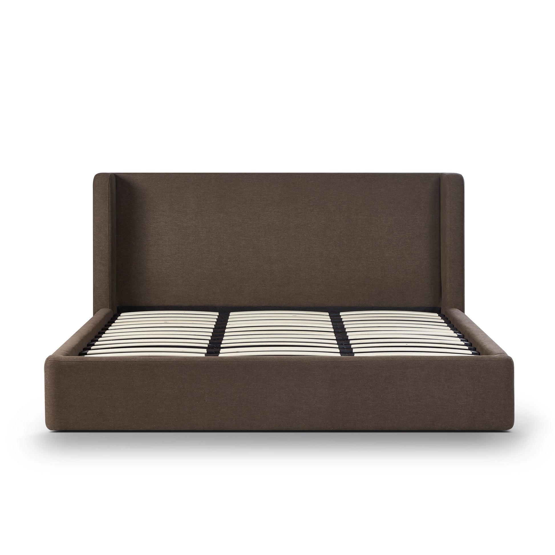 Harmony Chocolate Brown Performance Chenille King Bed - Image 5