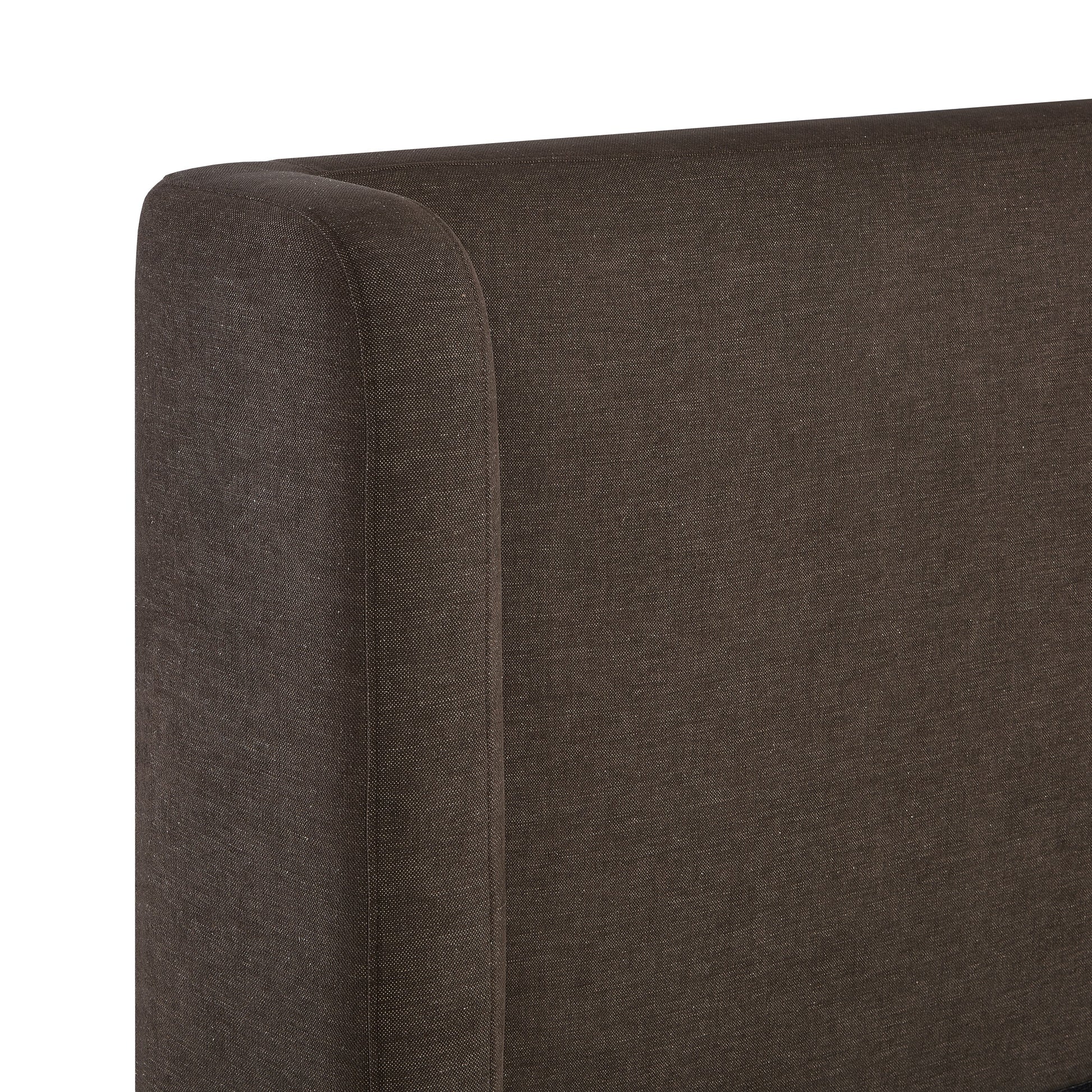 Harmony Chocolate Brown Performance Chenille King Bed - Image 8