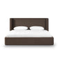 Harmony Chocolate Brown Performance Chenille King Bed - Image 1