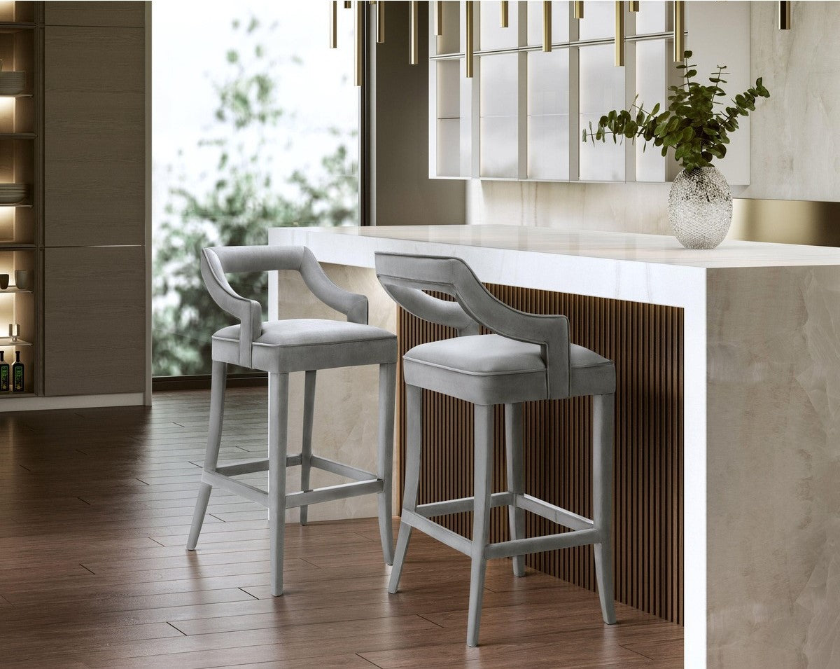Tiffany Velvet Stool