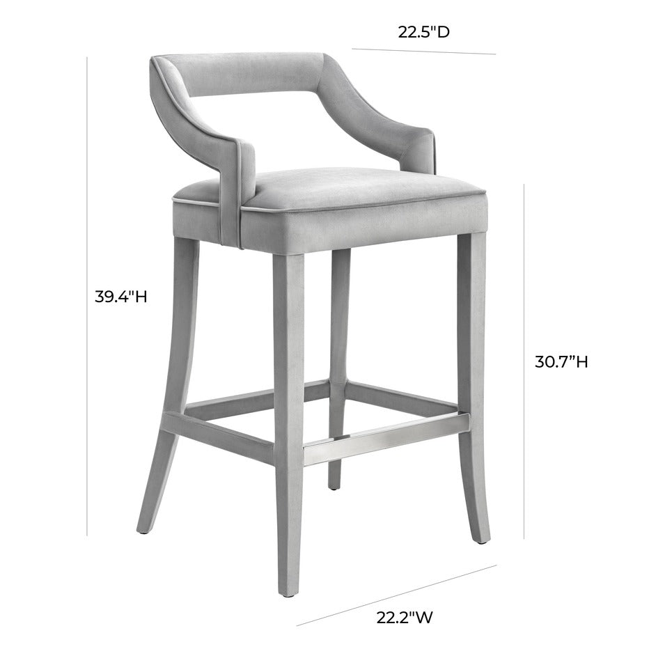 Tiffany Velvet Stool