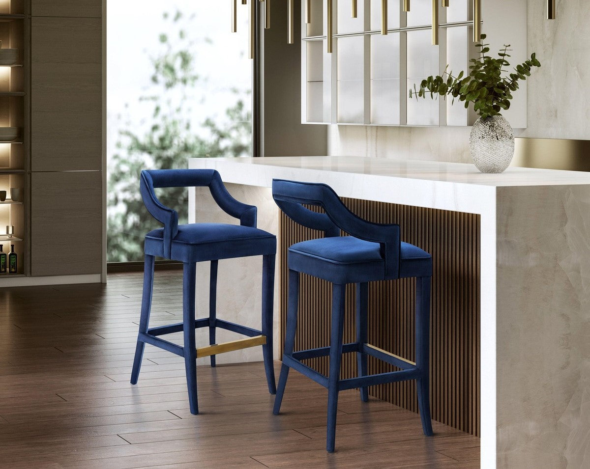Tiffany Velvet Stool