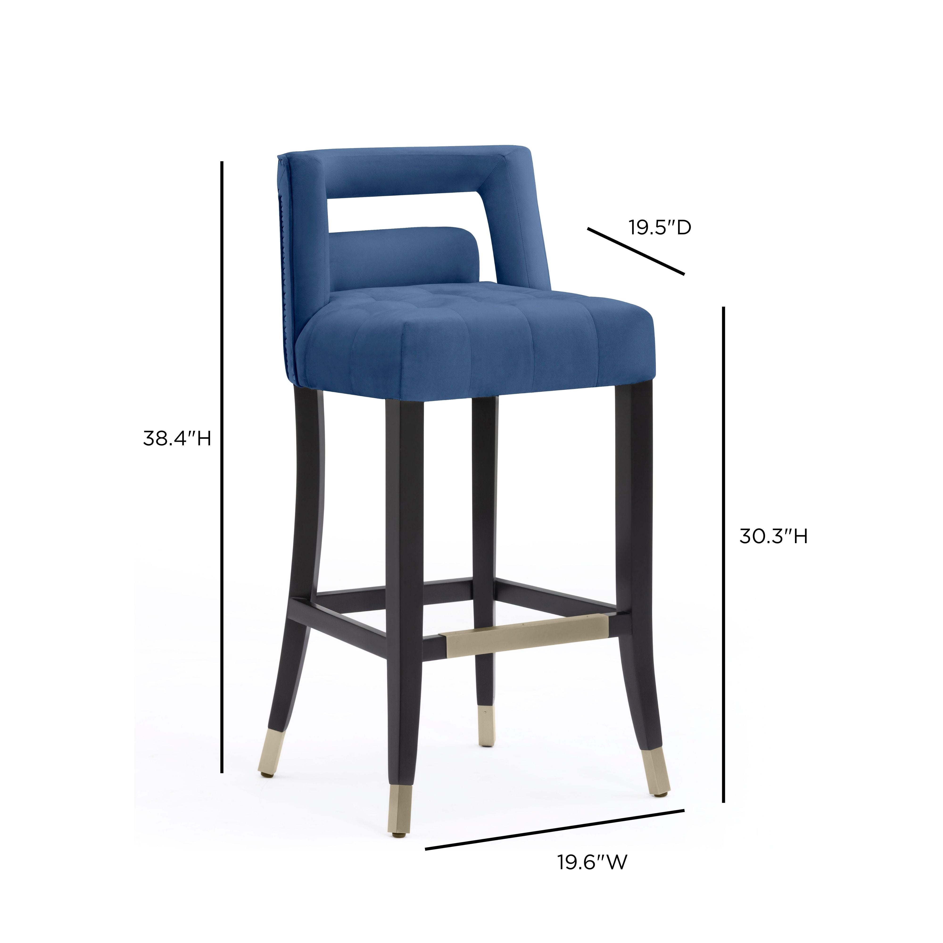Hart Velvet Stool & Comfy Seating | TOV Furniture