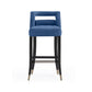 Hart Performance Velvet Stool - Navy / Bar Height - Image 3