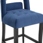 Hart Performance Velvet Stool - Navy / Counter Height - Image 6