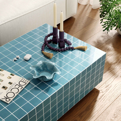 Harrison Wooden Candlestick - Merlot - Image 1