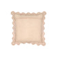 Scalloped Edge 24" Square Throw Pillow Cover - Rust / Pillow Cover Only - Image 4