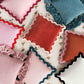 Scalloped Edge 24" Square Throw Pillow Cover - Pink / Pillow Cover Only - Image 2