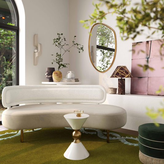 Mika 23"X35.4" Gold Wall Mirror - Image 2