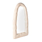 Kaia 32"X64" Cream Textured Small Floor Mirror - Image 3