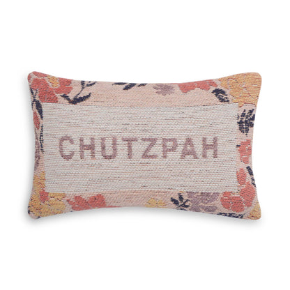 Chutzpah 15"X9" Jacquard Woven Throw Pillow - Default Title - Image 2