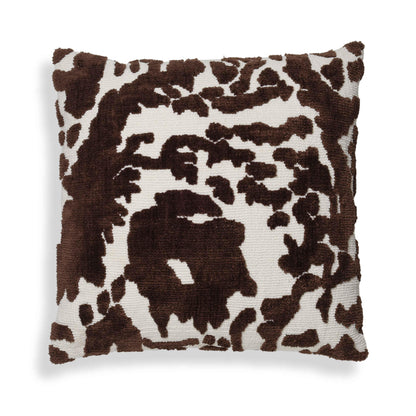 Coast 26" Tufted Square Throw Pillow - Chocolate Brown - Image 1
