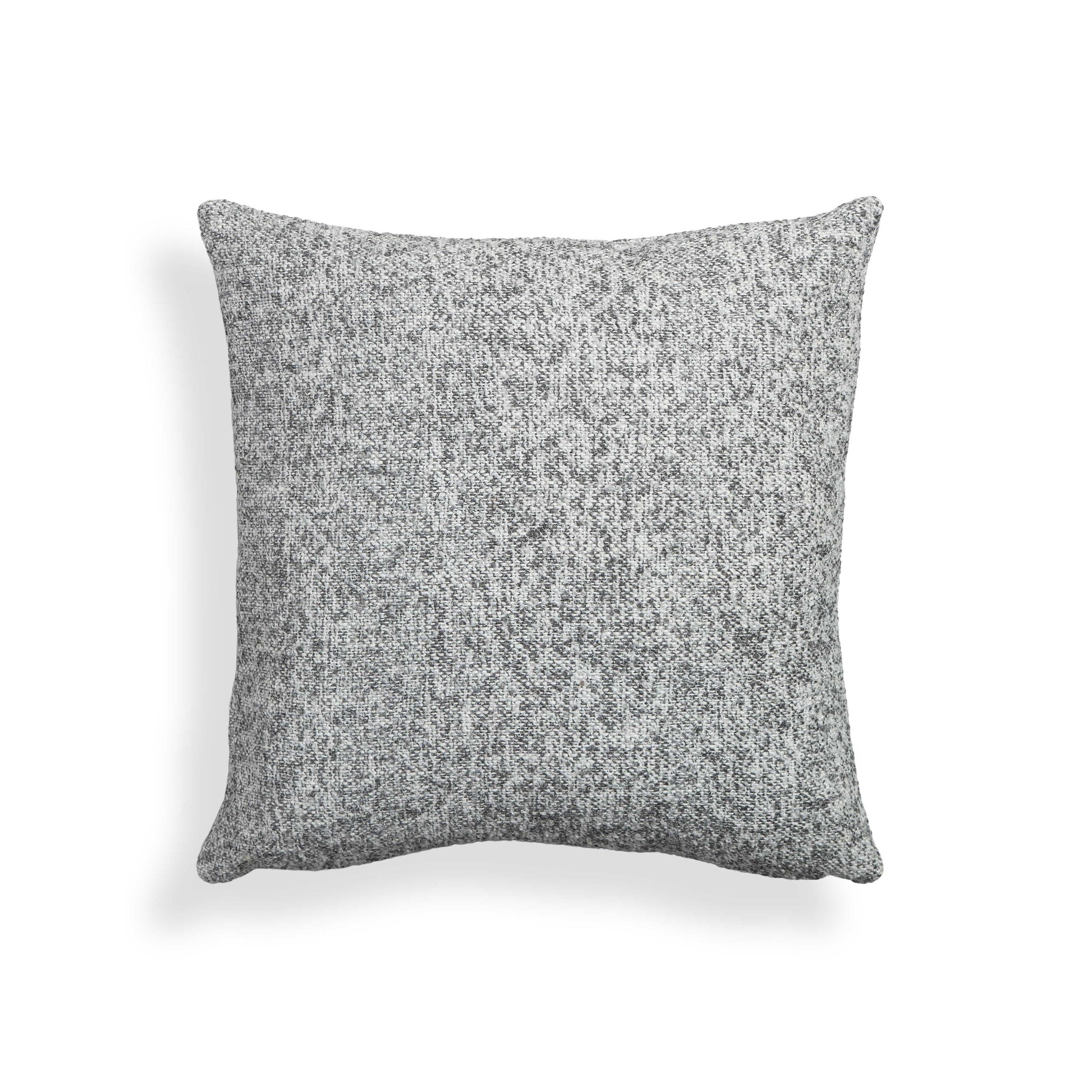 Poh 16" Boucle Square Throw Pillow - Washed Grey / With Insert - Image 1