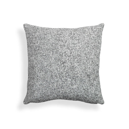 Poh 16" Boucle Square Throw Pillow - Washed Grey / With Insert - Image 1