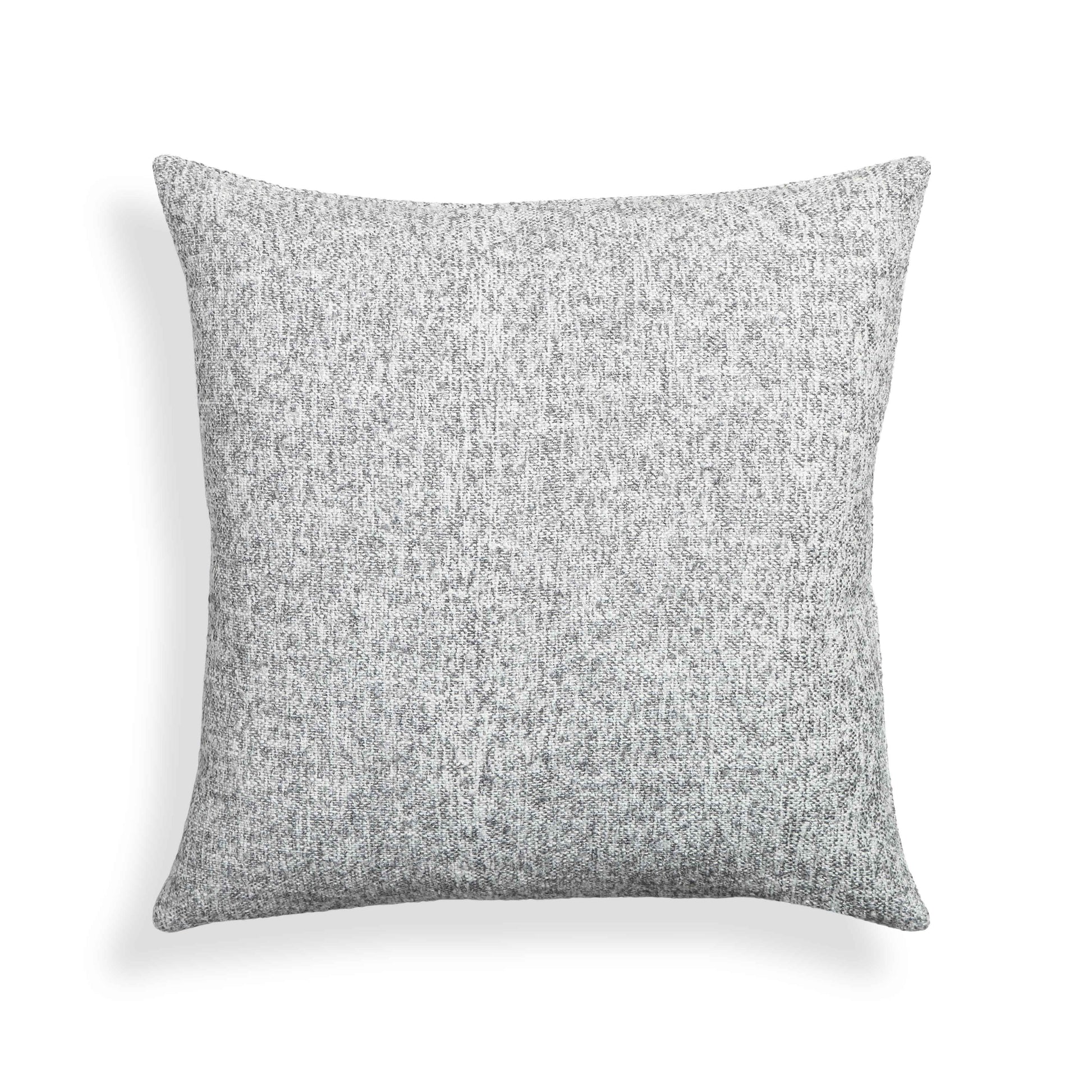Poh 20" Boucle Square Throw Pillow - Washed Grey / With Insert - Image 1