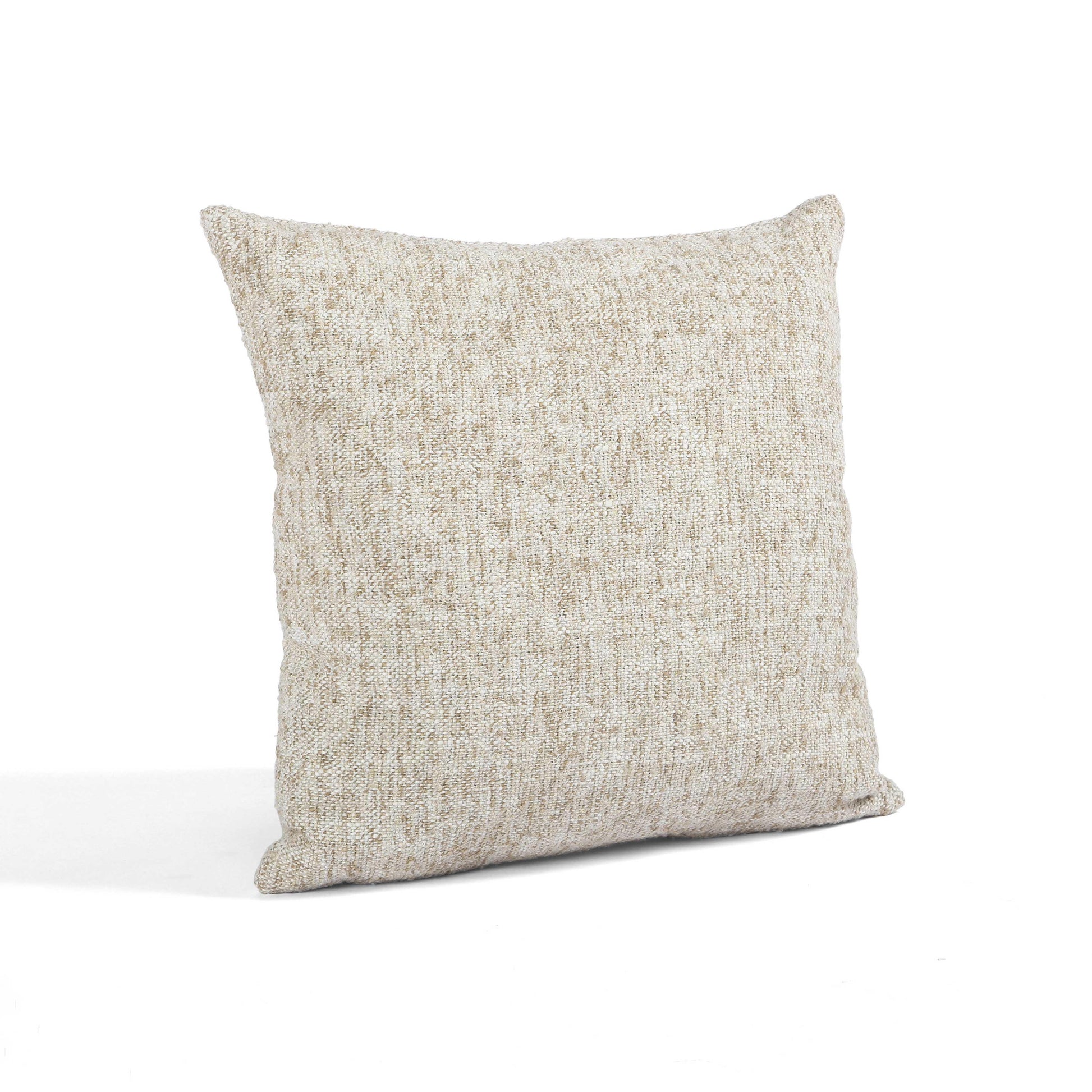 Poh 16" Boucle Square Throw Pillow - Washed Beige / With Insert - Image 2