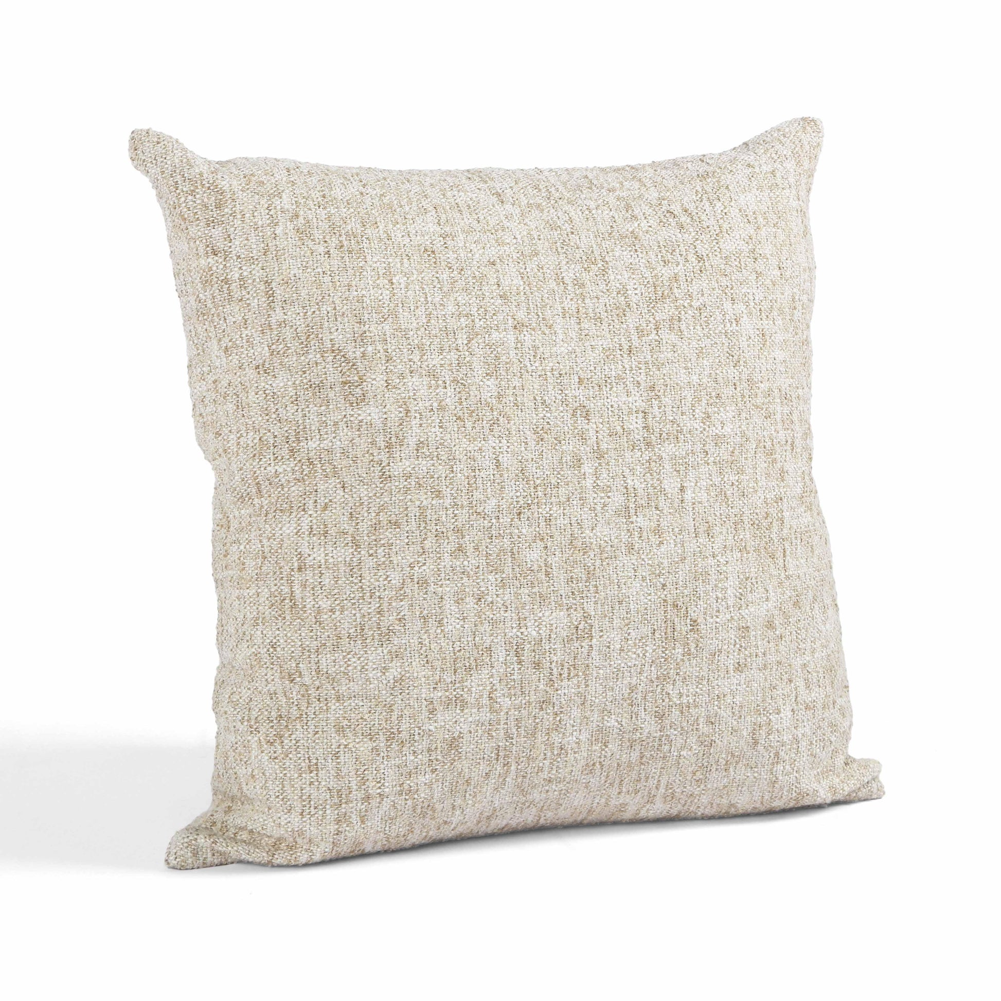 Poh 20" Boucle Square Throw Pillow - Washed Beige / Pillow Cover Only - Image 2