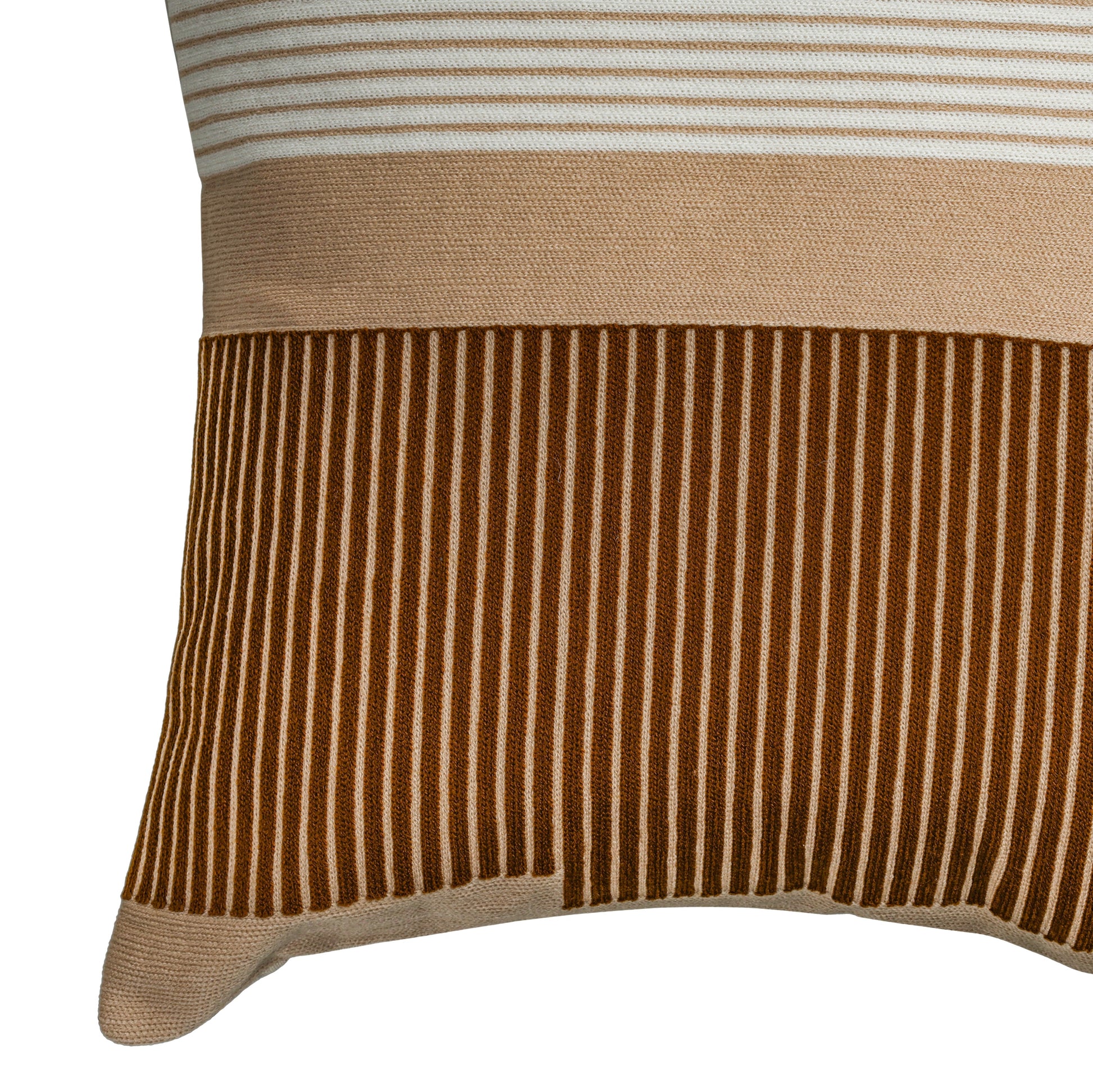 Deco 20 inch Square Throw Pillow - Desert / With Insert - Image 3