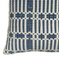 Maresh 20" Square Woven Throw Pillow - Ocean / With Insert - Image 3