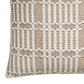 Maresh 20" Square Woven Throw Pillow - Cloud / With Insert - Image 3