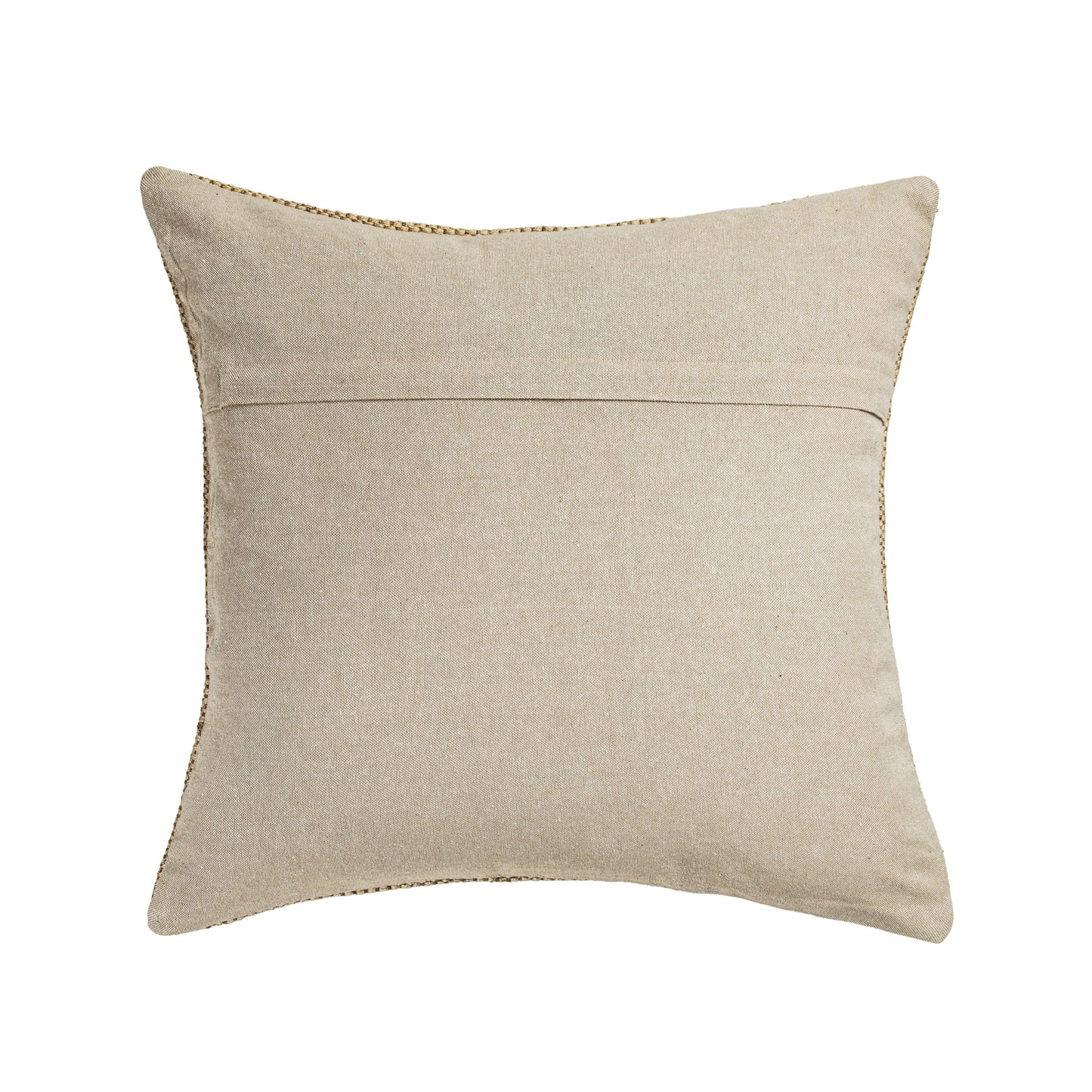 Terra 20"  Square Wool and Jute Kilim Pillow