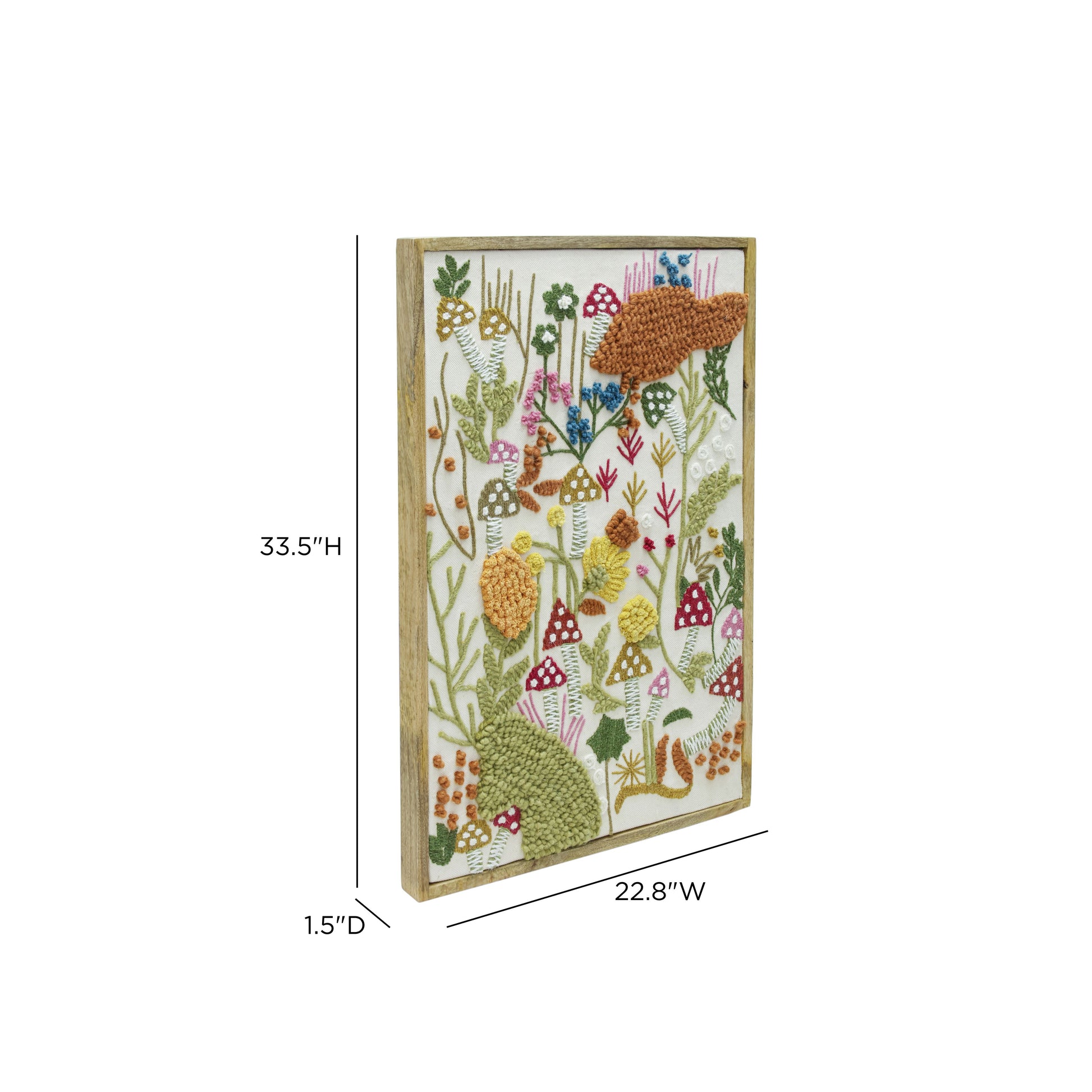Muro "Forage" Embroidered Wall Art - Small - Image 5