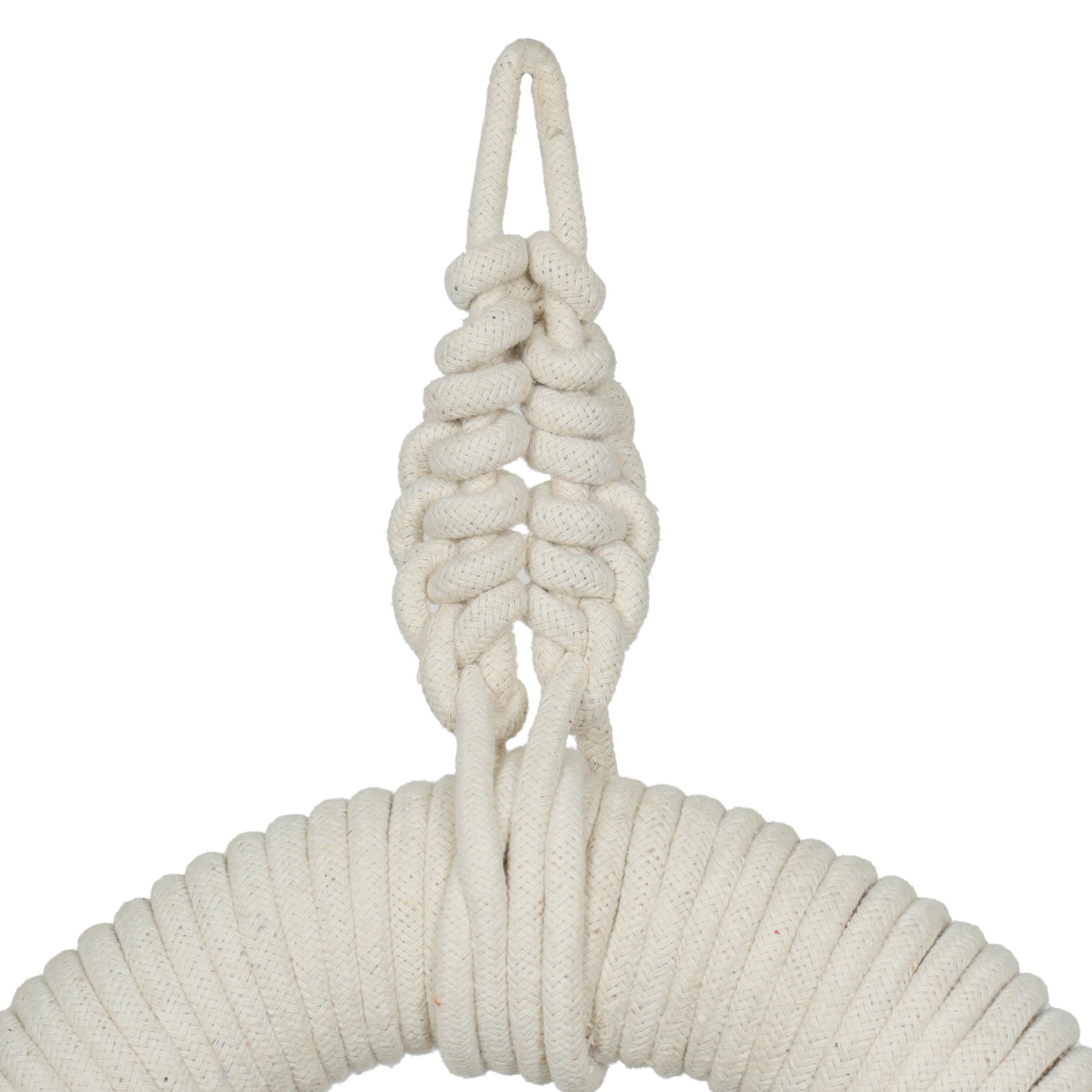 Pasha Natural Cotton Jute Tassel Wall Decor - Large - Image 3