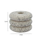 Gabby Speckled Stacked Candleholder - Cream - Image 5