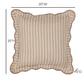 Striped 20" Linen Throw Pillow - Rose Taupe / With Insert - Image 5