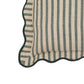 Striped 20" Linen Throw Pillow - Green / Pillow Cover Only - Image 5