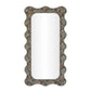 Charlene 39"X75" Squiggle Wall Mirror - Watercolor Print - Image 2
