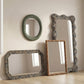 Charlene 39"X75" Squiggle Wall Mirror - Watercolor Print - Image 3