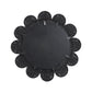 Coralie 33.4" Rattan Round Wall Mirror - Black - Image 4